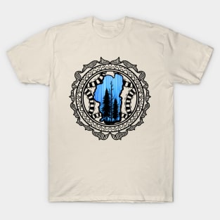 Lake Tahoe - Mandala T-Shirt